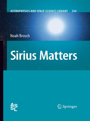 cover image of Sirius Matters